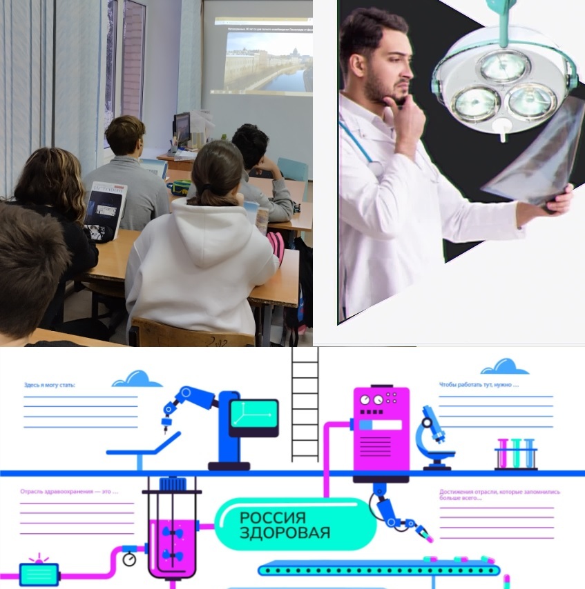 Профориентационное занятие «Россия здоровая: узнаю о профессиях и достижениях страны в области медицины и здравоохранения».